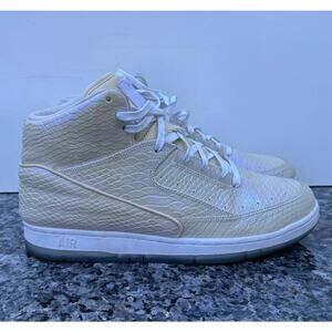 Nike Air Python Premium Deluxe Pearl White Ice Men's 12 Sneakers 705066-101